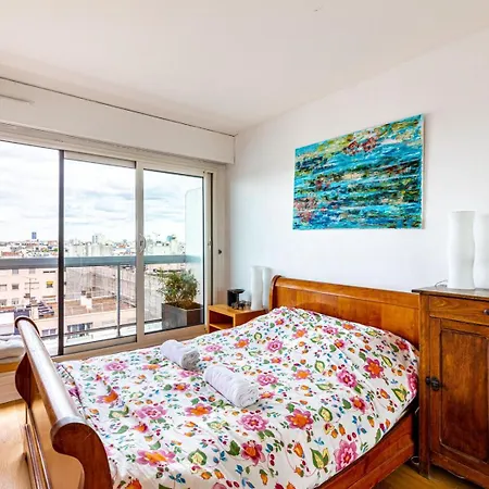 Guestready - Bel Apt. Avec Vue Sur La Tour Eiffel *