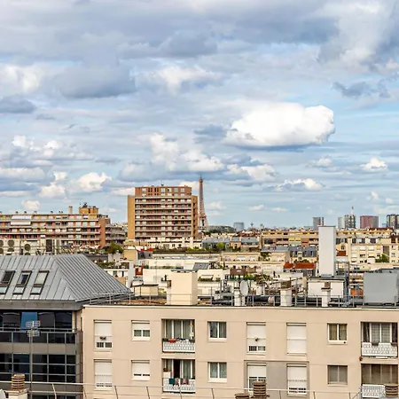 Guestready - Bel Apt. Avec Vue Sur La Tour Eiffel בולון-בילנקורט